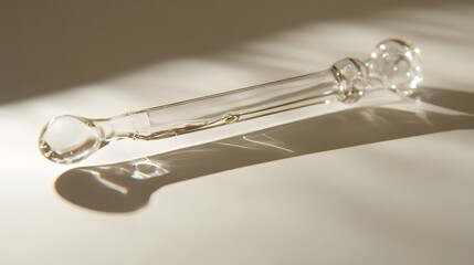 Poster - glass dropper contains clear liquid sample