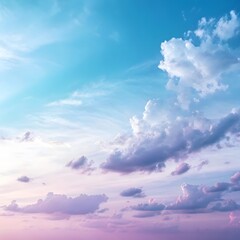 Wall Mural - sky, clouds, blue, cloud, nature, white, day, sun, weather, heaven, cloudscape, air, cloudy, light, 