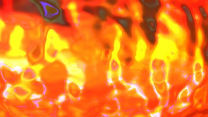 Poster - Fire Background With Flames Animation 