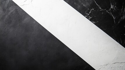 Aufkleber - Minimalist black and white geometric background with textured contrast for modern design and artistic projects