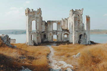 Wall Mural - Chateau Gaillard