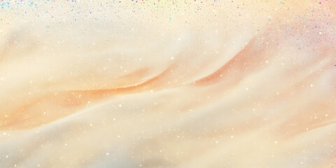 Canvas Print - soft peachy dream: a delicate and dreamy abstract texture with shimmering peach tones, soft pastel h