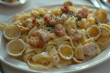 Poster - Seafood Pasta