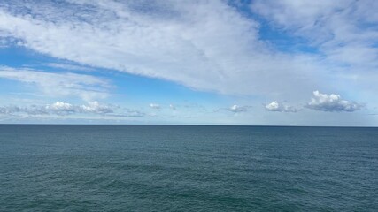 Poster - Clouds over the sea.