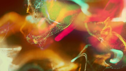 Wall Mural - abstract background wave particles glow