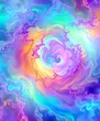 © Taria Technology - Vibrant Aurora Fractals - Mesmerizing Cosmic Abstract