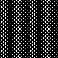 Poster - Ellipse pattern background - monochrome repeating abstract vector design from ellipses