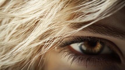 Wall Mural - Close-up view of soft and warm fur texture in neutral beige tones