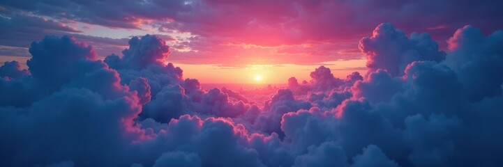 thick clouds obscure sunset, deep blues and purples, photography, picture, shadow