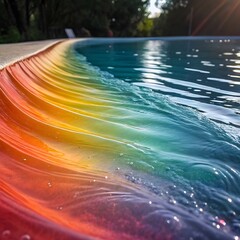 Wall Mural - pool and sun