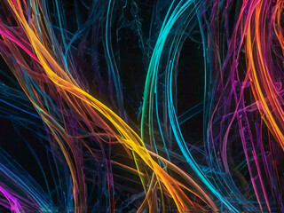 Wall Mural - abstract colorful background