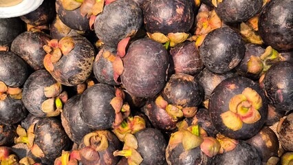 Poster - Mangosteen is a fruit in Thailand.