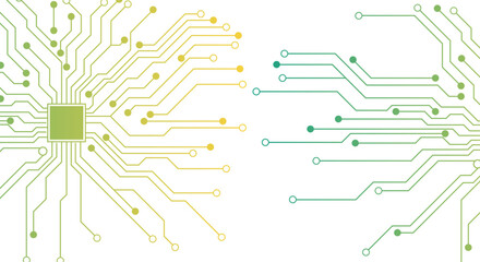 Poster - Abstract futuristic circuit board Illustration, Circuit board. Circuit board pattern for technology background. Vector illustration