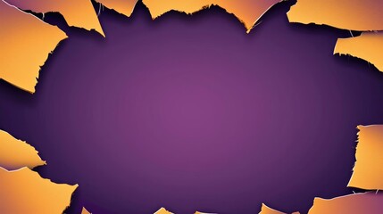 Aufkleber - Torn abstract background concept. Abstract torn paper with vibrant colors, perfect for creative backgrounds and designs.