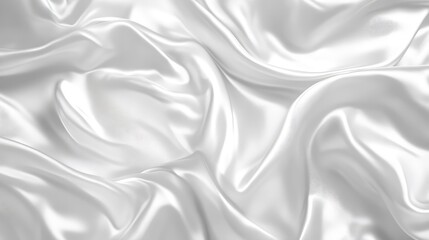 Poster - A bright white background with gentle reflections, ideal for showcasing creative items or designs with a clean aesthetic.