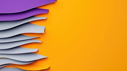 Poster - Torn abstract background concept. Colorful layers of paper create an abstract design with vibrant shades and textures.
