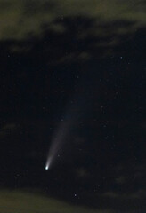 Wall Mural - comet and clouds