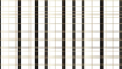 Poster - Abstract Black Gold Grid Pattern Design