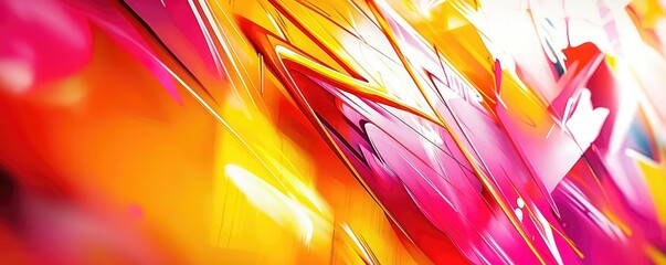 Poster - Graffiti abstract background concept. Vibrant abstract background featuring dynamic shapes and bold colors for creative projects.