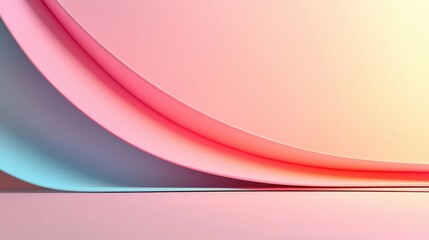 Poster - Circles abstract background concept. Abstract waves of color creating a modern and vibrant background for various designs.