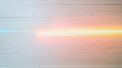 Aufkleber - Minimalist Pastel Background with Dynamic Light Streaks Reflecting Motion and Energy