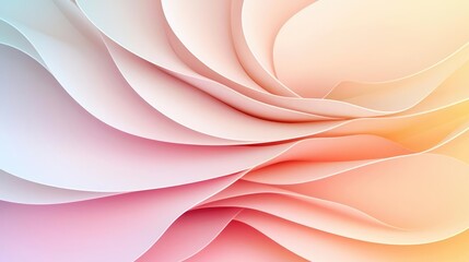 Poster - Circles abstract background concept. Colorful abstract waves create a soft and modern background for various designs.