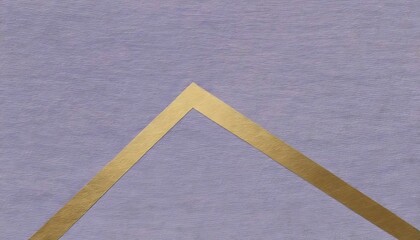 Poster - Abstract Purple Texture with Gold Triangle