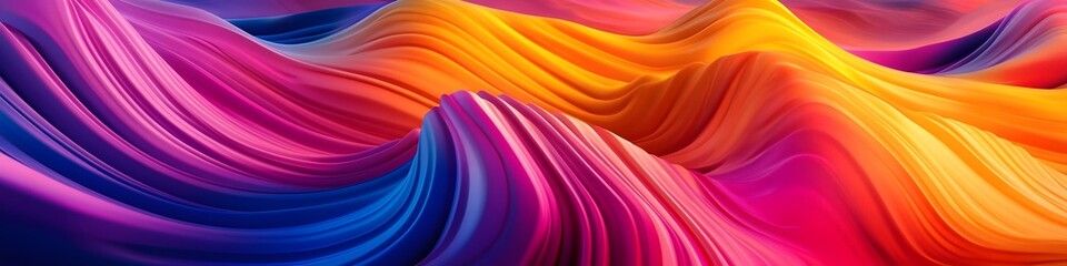 Leinwandbilder - Panoramic view of the sandstone formations at The Wave glowing under the fiery hues of sunset, with dramatic shadows adding depth, in 4K resolution