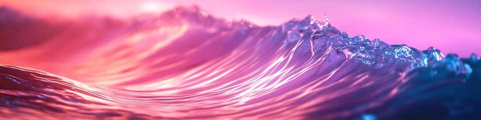 Poster - Wide shot of The Wave s glowing sandstone swirls illuminated by soft twilight, with vibrant colors adding depth, in 4K resolution