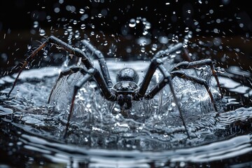 spider on a web