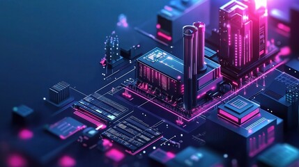 Poster - Digital Interface for Monitoring and Managing Smart Factory Systems