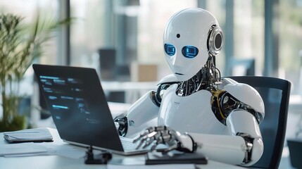 Poster - AI Technology in Modern Workplace Enhancing Productivity and Efficiency