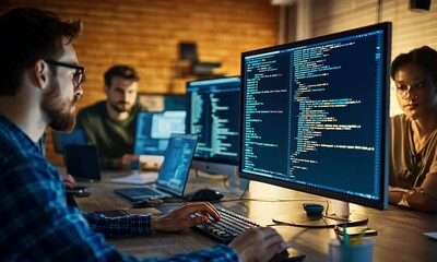 Poster - Dedicated Programmers Collaborating on Software Development