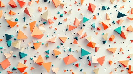 Poster - Geometric patterns abstract art visual design creative studio vibrant colors artistic expression