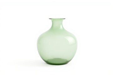 Wall Mural - there is a green vase that is sitting on a white surface