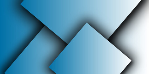 Fototapete - Abstract pastel blue background with square shapes. Abstract pastel blue background with overlapping square shapes, abstract, pastel, blue, background, geometric. 