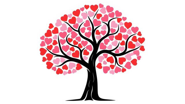 happy valentines day typography vector illustration. romantic template design
