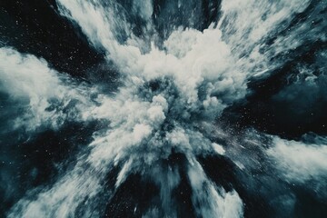 Wall Mural - black water