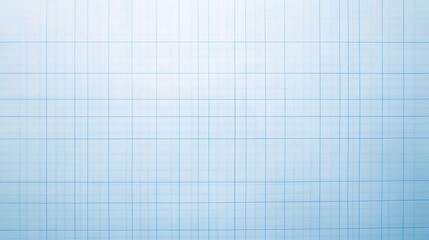 Poster - Blank Blue Sheet with Grid Lines Ideal for Drawing and Planning