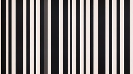Poster - Black Striped Seamless Pattern with High Quality and Standard Scale