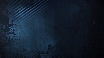 Poster - Dark Blue Abstract Modern Background for Creative Presentations