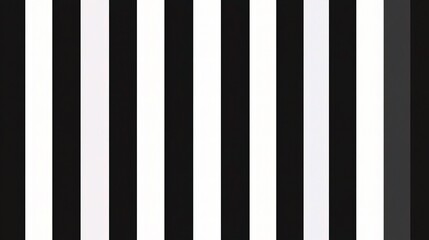 Poster - Black and White Striped Seamless Background for Design Projects
