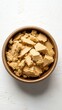 © Montaha Hossain - Scrumptious Creamy Caramel Ice Cream in a Rustic Bowl
