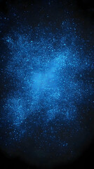 Wall Mural - Blue Galaxy Abstract Background