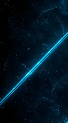 Wall Mural - Abstract Blue Space Background Illustration