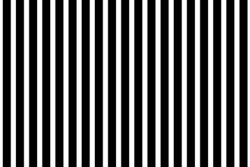 Wall Mural - black and white vertical bar lines background stripes