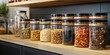 ©  Dreamy Shots - Space-saving pantry organization modern containers for efficient storage home kitchen visual guide contemporary design functional concept