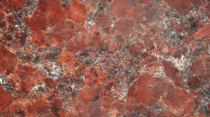 Poster - Red Granite Stone Texture Background Image