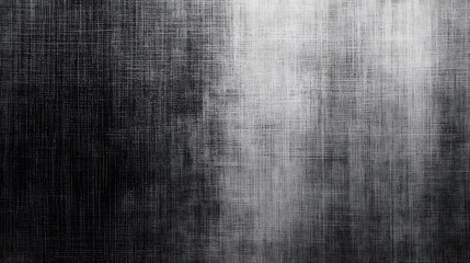 Poster - Abstract grayscale woven textile texture background