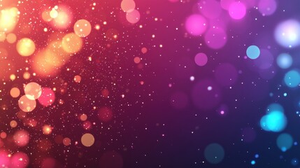 Poster - Vibrant light reflections abstract background digital art colorful environment artistic viewpoint visual inspiration